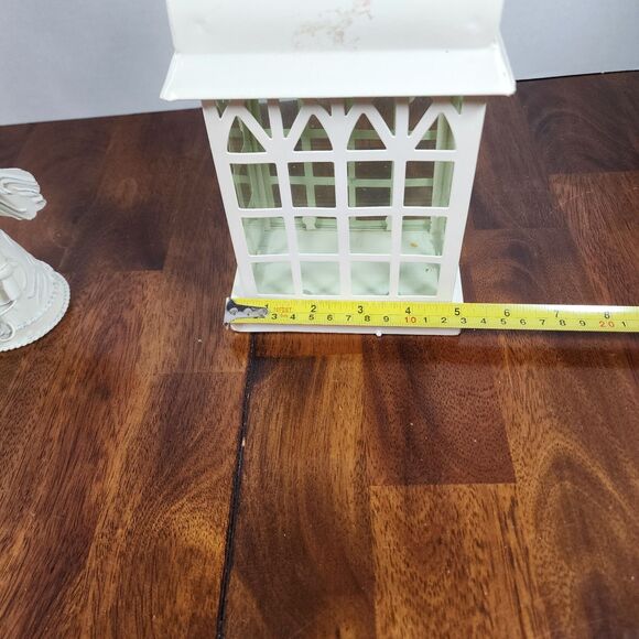 Christmas Metal Angel & Candle House - Picture 8 of 9